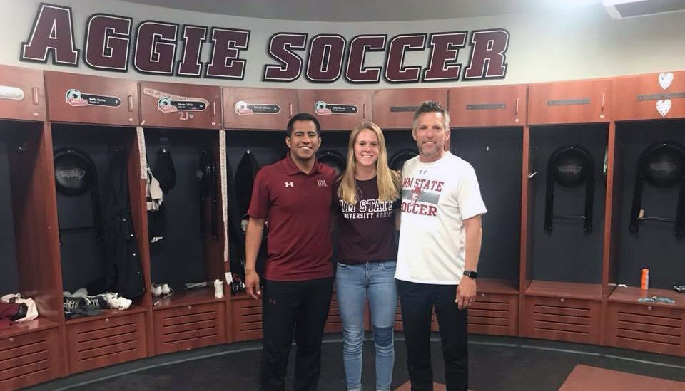 IT’S NEVER TOO LATE : SARAH TRENT’S #COLLEGESOCCER RECRUITING JOURNEY #AGGIEUP